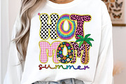 Hot Mom Summer Shirt PNG, an Illustration by Libby Wishes (Thumbnail 2 of 4)