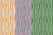 Organic Wavy Stripe Seamless Vector, a Pattern Graphic by NayaChu (Thumbnail 2 of 8)