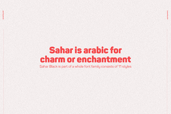 Sahar Black (Roman & Italic) preview 5