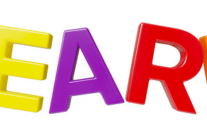 Plastic Letters Spelling Learn, a School & Education Photo by Andy Dean Photography