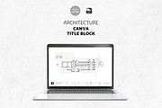 Minimalist Architect Title Block, a Presentation Template by yesitisprintable (Thumbnail 2 of 6)