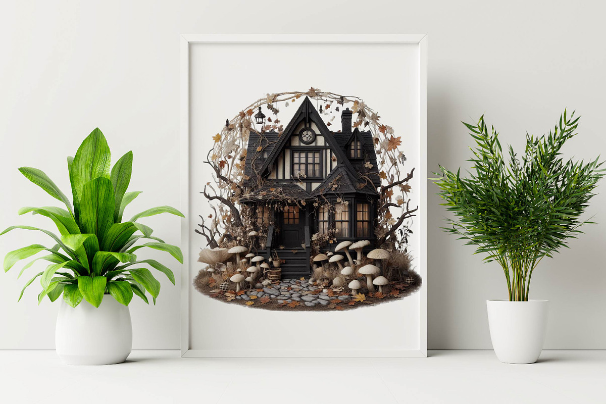 Beige & Black Autumn Clipart, an Illustration by SVGArt (Photo 4 of 8)