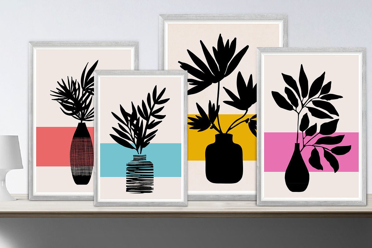 Botanical Printable Poster Pack, a Decorative Illustration by kristiangallagher (Photo 2 of 2)