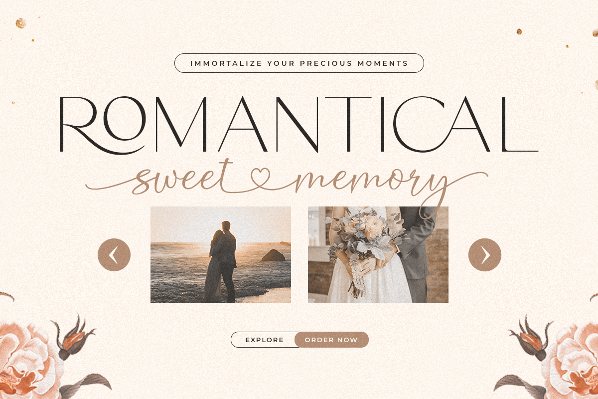 Me  You Forever - Lovely Font Duo, a Script Font by Sensatype (Photo 10 of 16)