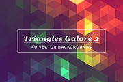 Triangles Galore 2, a Pattern Graphic by kloroform (Thumbnail 4 of 6)