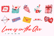 Cute Valentine’s Day Illustrations, an Object Graphic by crafty (Thumbnail 2 of 4)