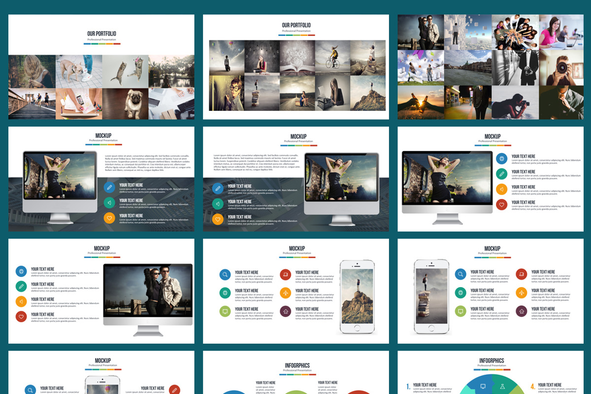 Biznus Presentation Template, a Presentation Template by Creative Slides (Photo 3 of 9)