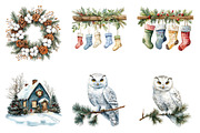 Cozy Winter Clipart Png Bundle, an Illustration by SinaCreation (Thumbnail 3 of 7)
