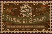 Silvestern - Vintage Display Font, a Font by Letterhend Studio (Thumbnail 7 of 9)