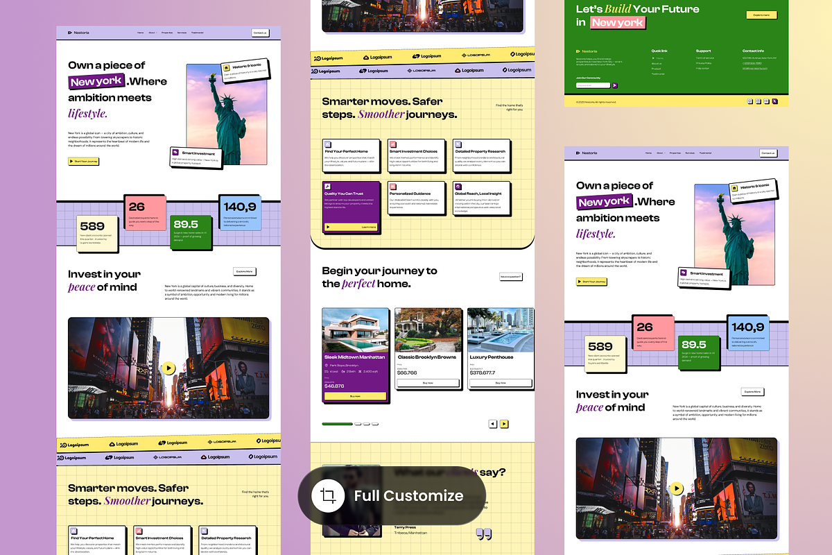 Real Estate Landing Page preview 3
