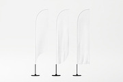 Customizable Feather Flag Mockup, an Advertising Mockup by zpackcreative (Thumbnail 2 of 4)