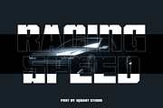 Runeki Bikers - Racing Car Font, a Sans Serif Font by Iqsiart Studio (Thumbnail 8 of 8)