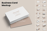Business Card Mockup 16 PSD Bundle, an Advertising Mockup by Akrinity Digital (Thumbnail 3 of 3)