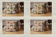 Mushroom Foraging: Patterns&Clipart, a Pattern Graphic by Elatedowl (Thumbnail 10 of 13)