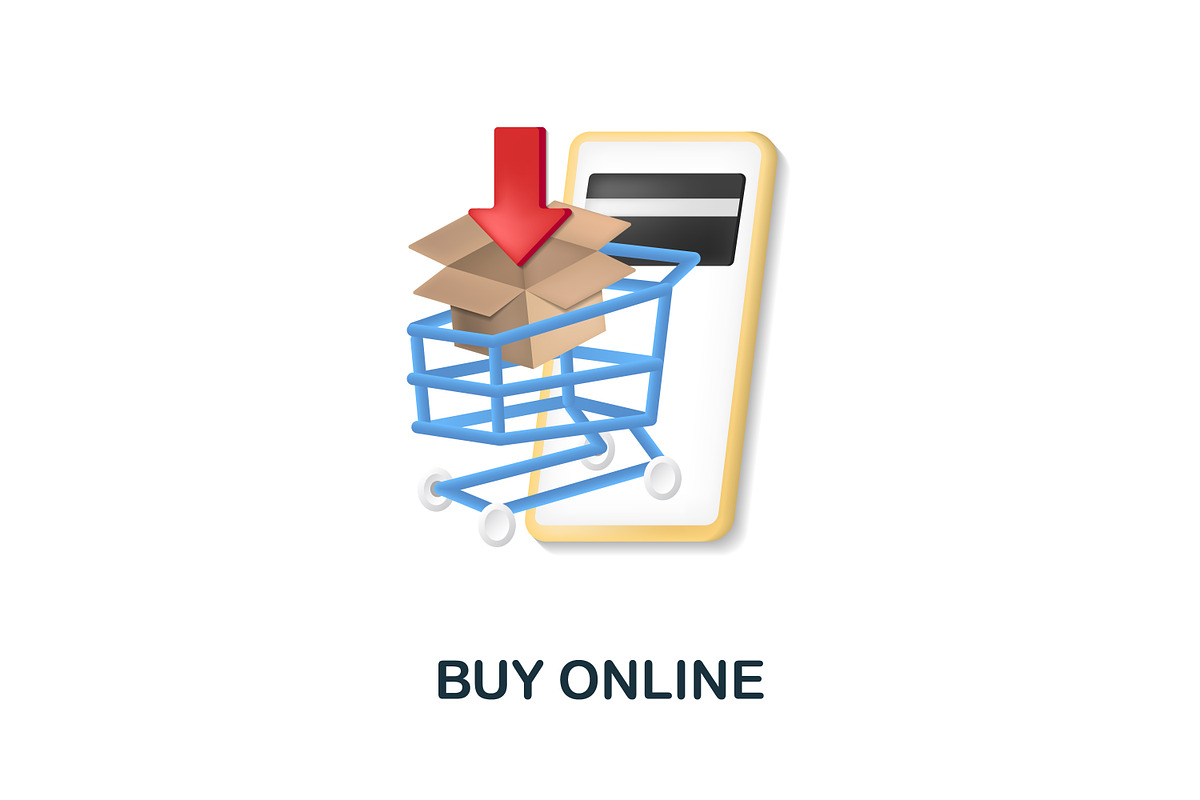 E Commerce 3D Icons Set Bundle, an Object Graphic by Aimagenarium@gmail.com (Photo 6 of 21)