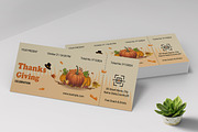 Thanks Giving Event Ticket, a Stationery Template by MightyDesign (Thumbnail 1 of 6)