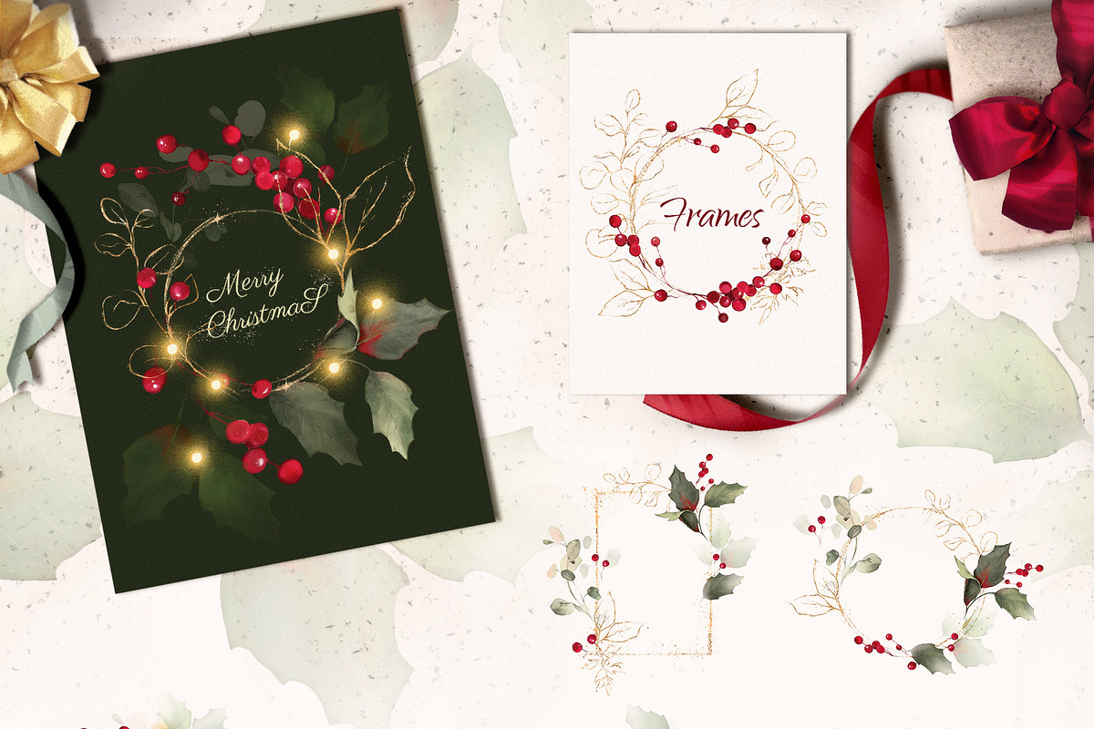 Christmas collection, a Texture Illustration by Lisima (Photo 6 of 14)
