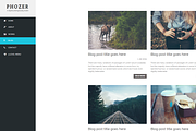 Phozer - Photography HTML5 Template, a Bootstrap Template by Pichforest Studio (Thumbnail 4 of 4)
