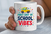 First Day of School Vibes SVG, an Illustration by Awieee1 (Thumbnail 3 of 4)