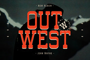 Western Carlo Retro Slab Serif Font, a Slab Serif Font by Storytype Studio (Thumbnail 9 of 15)