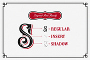 Nostalgia Vintage Font, a Serif Font by Harry Kasyanov (Thumbnail 5 of 16)