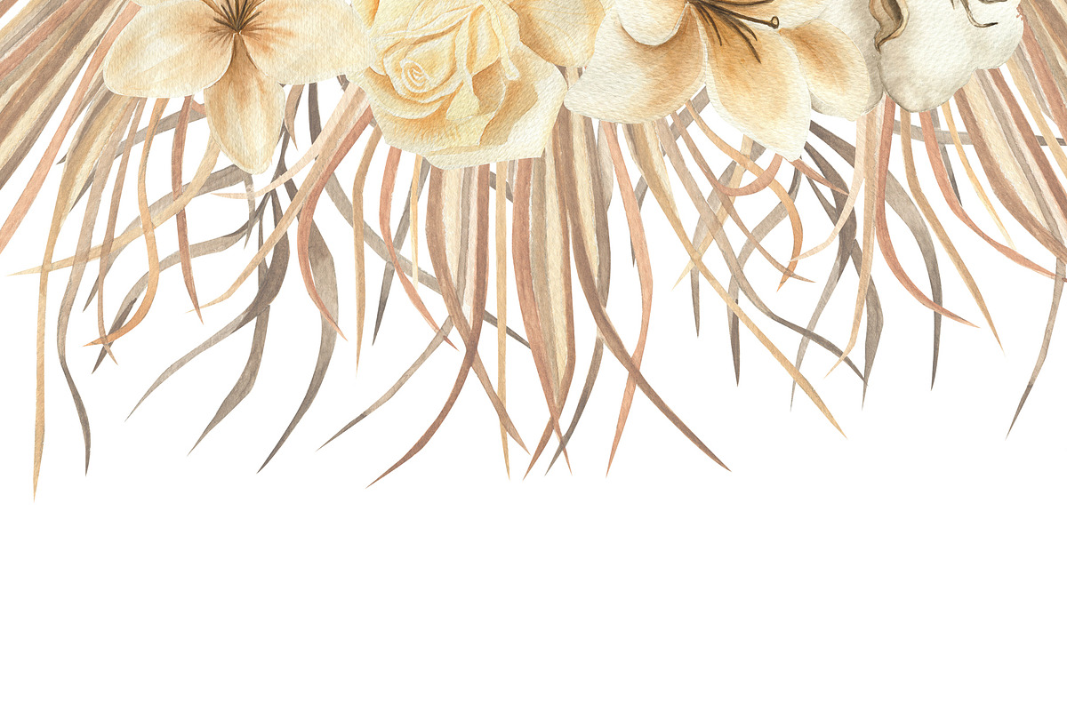 Watercolor boho collection, a Decorative Illustration by ViolettaKh (Photo 14 of 14)