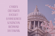 London Serif Font, a Serif Font by Salt & Pepper Designs (Thumbnail 5 of 8)
