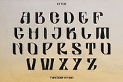Rutch Display Font, a Serif Font by Typetemp Studio (Thumbnail 14 of 17)