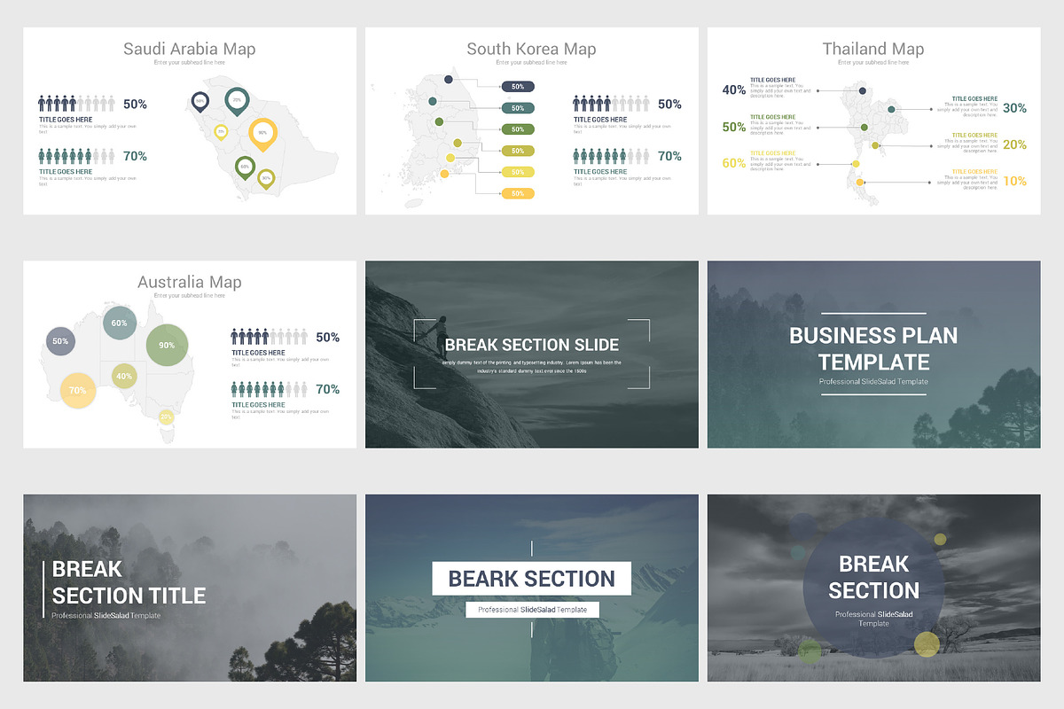 Minimal Google Slides Template, a Presentation Template by SlideSalad (Photo 19 of 21)