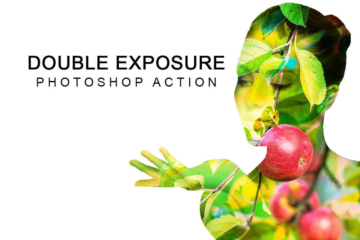 Double Exposure Photoshop Action preview 6