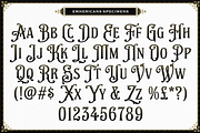 NS Emhericans + Extras, a Serif Font by Novisouldado (Thumbnail 2 of 14)