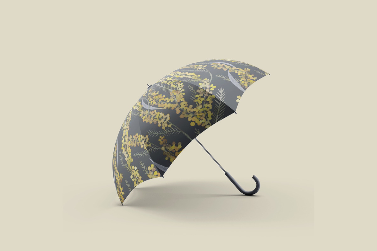 Pattern MIMOSA, a Decorative Illustration by PASHKOVA (Photo 6 of 18)