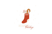 Winter Holiday - Christmas Set, a Pattern Graphic by simpleblues (Thumbnail 9 of 9)