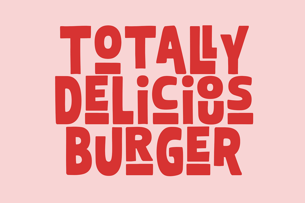 Thierry Leonie - Bold Playful Font, a Handwritten Font by Viswell (Photo 6 of 10)