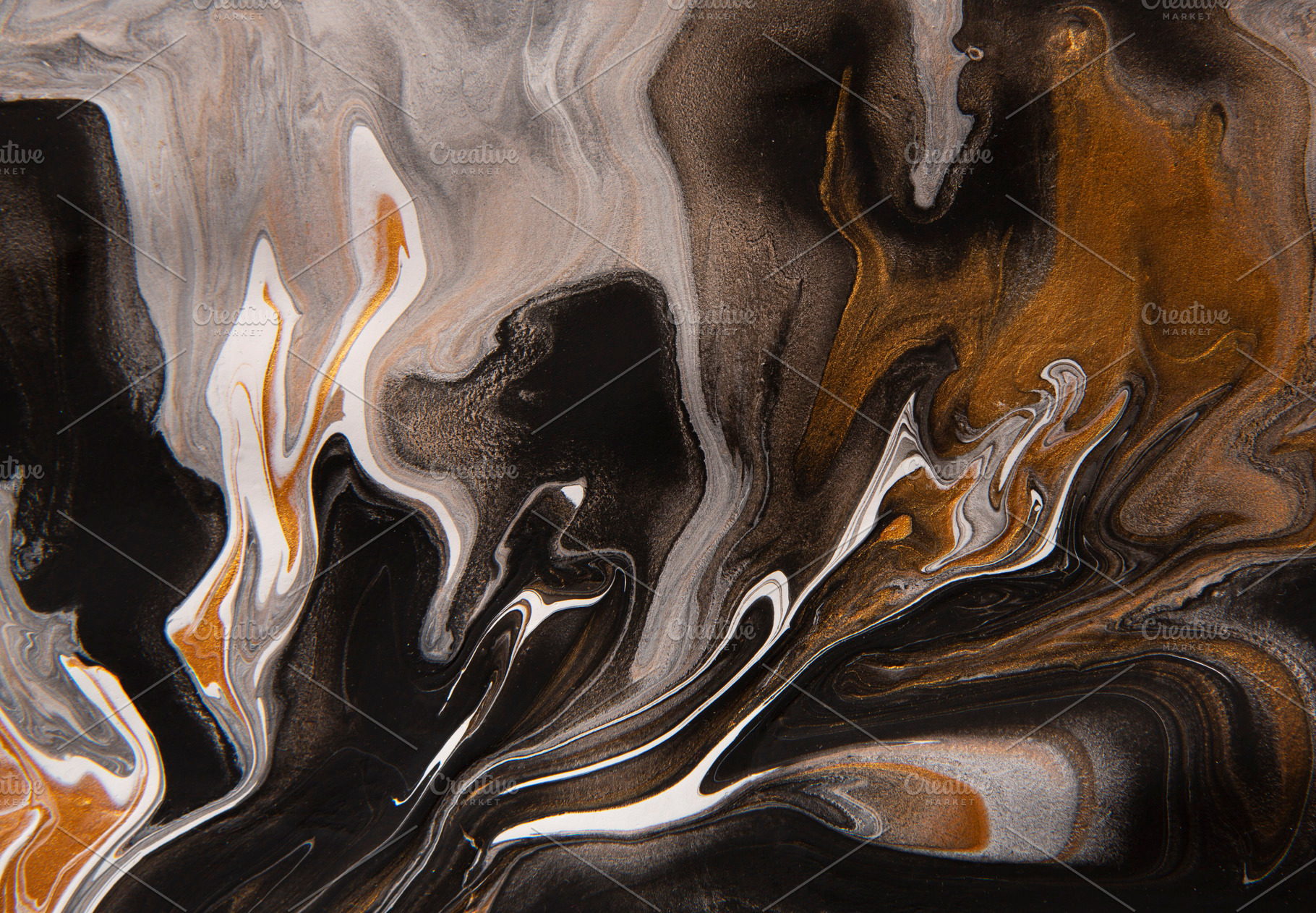 Vivid abstract art fluid painting wi, a Background Photo by Prostock-Studio