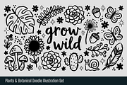 Plants & Botanical Hand-drawn Doodle, an Object Illustration by Huza Studio (Thumbnail 7 of 10)