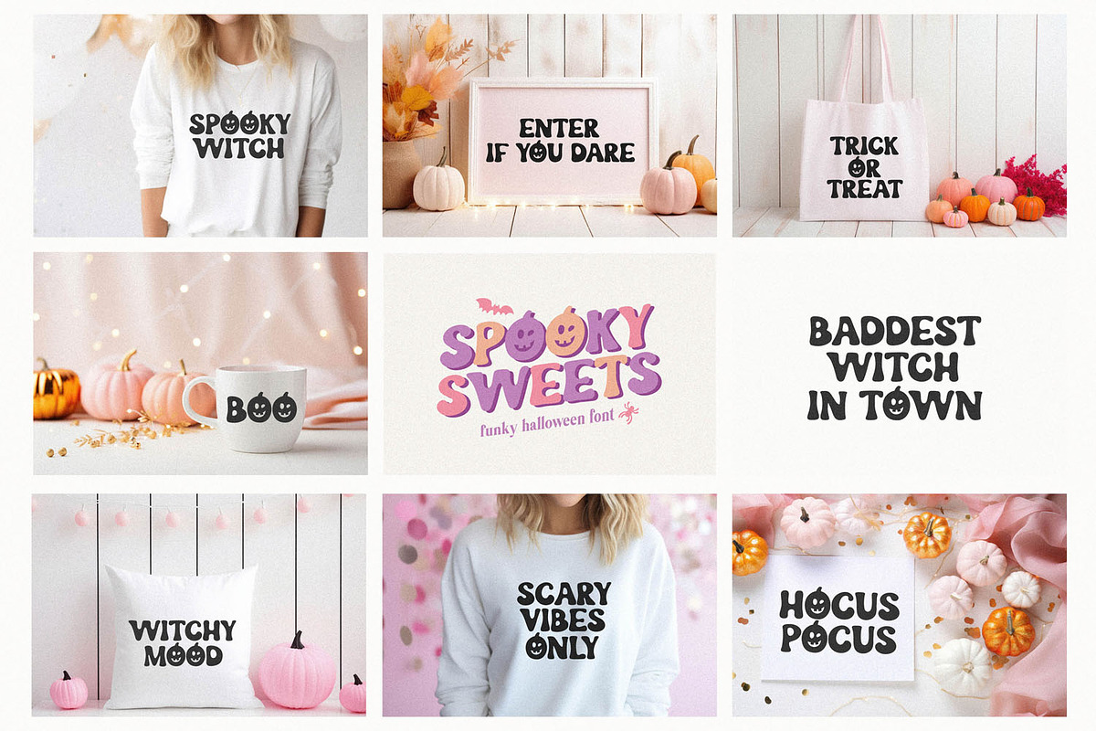 Spooky Halloween Bundle - 8 Fonts, a Handwritten Font by BarcelonaShop (Photo 9 of 9)