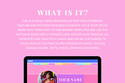 Colorful Social Media Banners, a Social Media Template by SunshineStudioBoutique (Thumbnail 2 of 9)