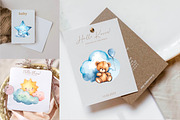 My Happiness, Big watercolor clipart, a Decorative Illustration by Hello My Print (Thumbnail 7 of 12)