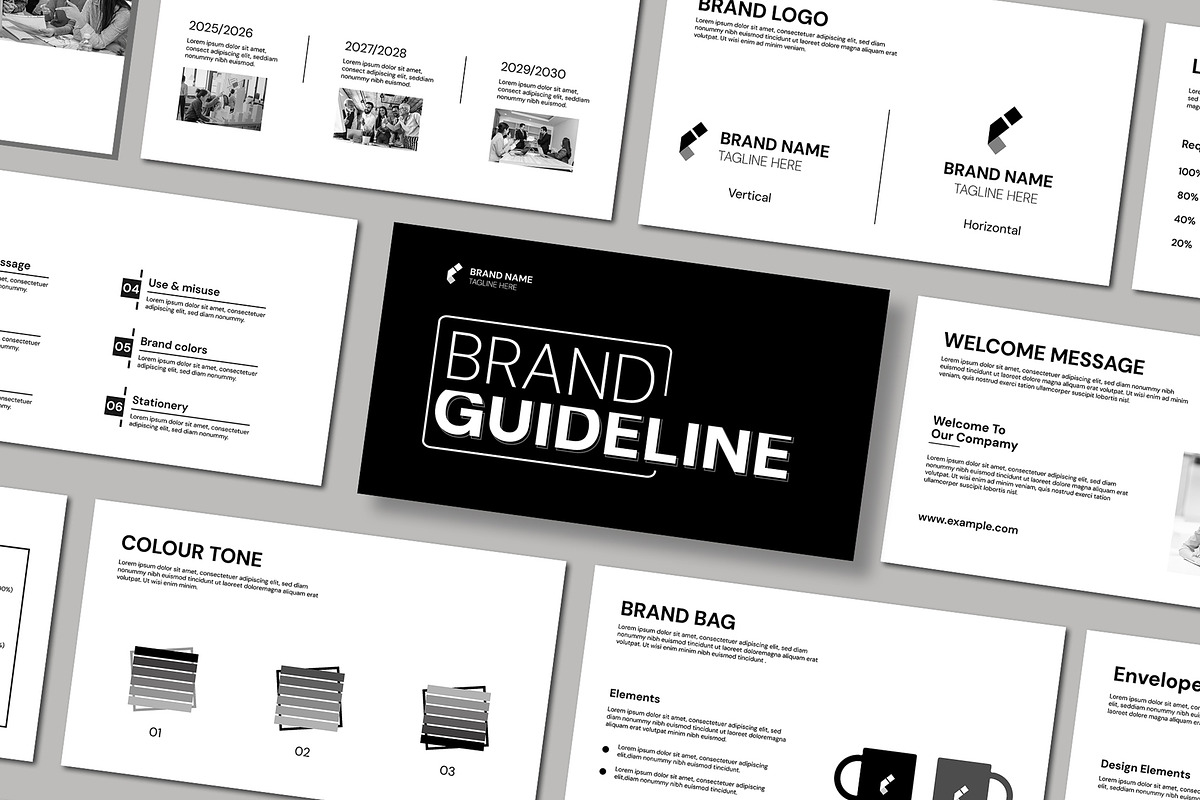 Modern And Clean Brand Guidelines