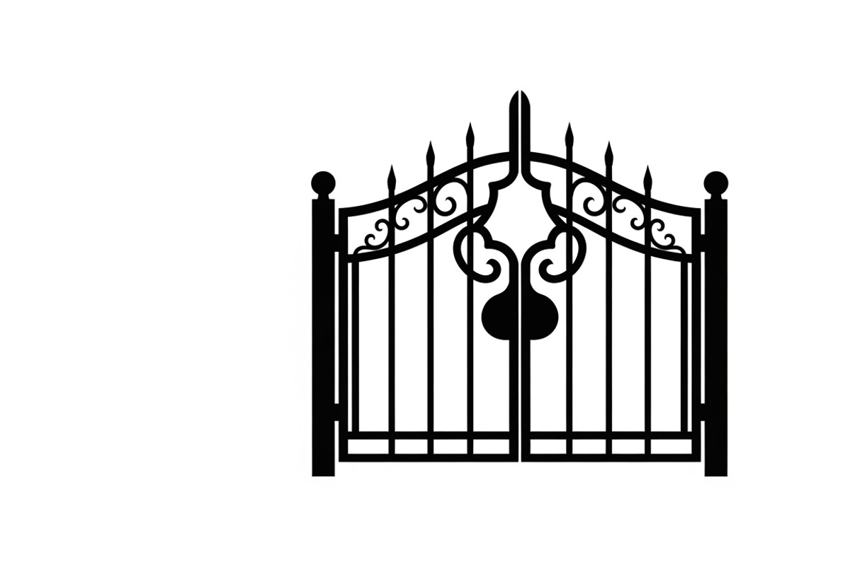 Ornate Iron Gate SVG Bundle, an Illustration by Designs_River (Photo 26 of 31)
