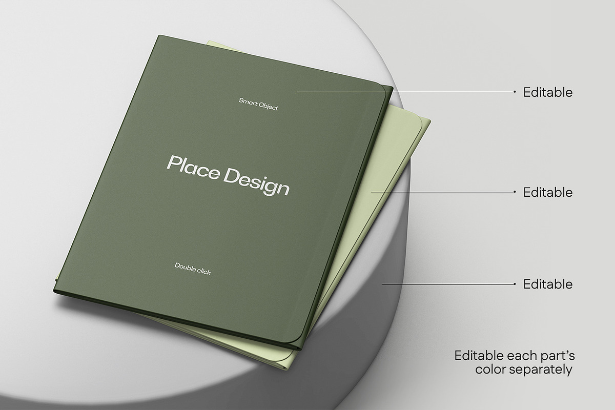 Presentation Folder & Paper Mockup, an Advertising Mockup by Ram Studio LLC (Photo 6 of 12)