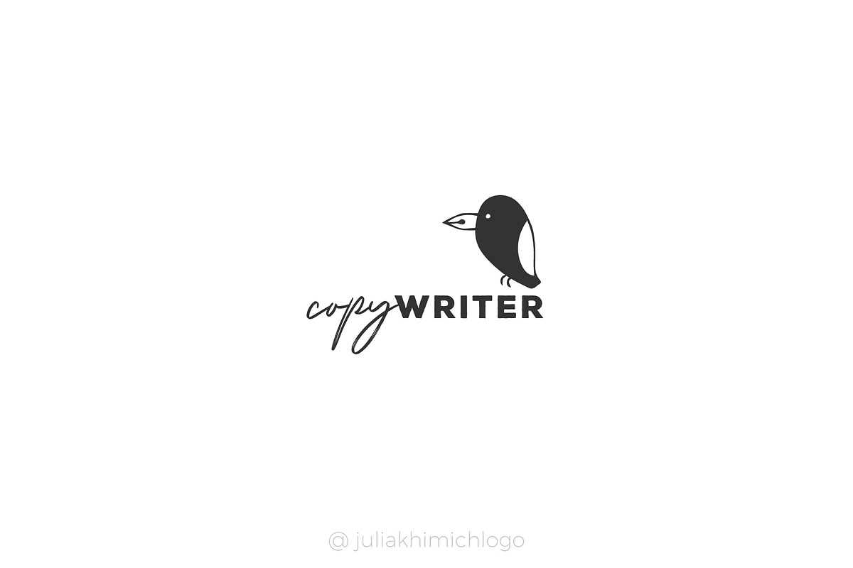 Logo Pack Volume 12. Writer, a Branding & Logo Template by Mint Air Studio (Photo 14 of 21)