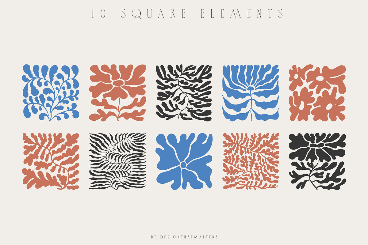 Groovy Floral Print Collection, an Object Graphic by DesignThatMatters (Photo 10 of 13)
