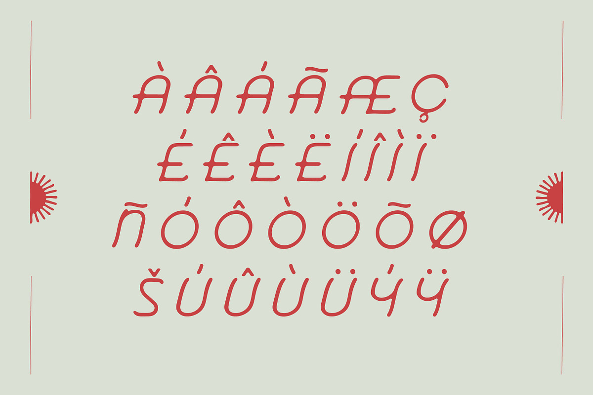 Sunfair | Slanted Sans Serif Font, a Handwritten Font by Amber Morgan (Photo 3 of 6)