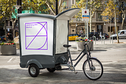 Advertising Bike Trailer Mockup, an Advertising Mockup by M-up (Thumbnail 3 of 4)
