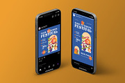 Blue Back to School Festival Flyer, a Flyer Template by Neermana (Thumbnail 4 of 4)