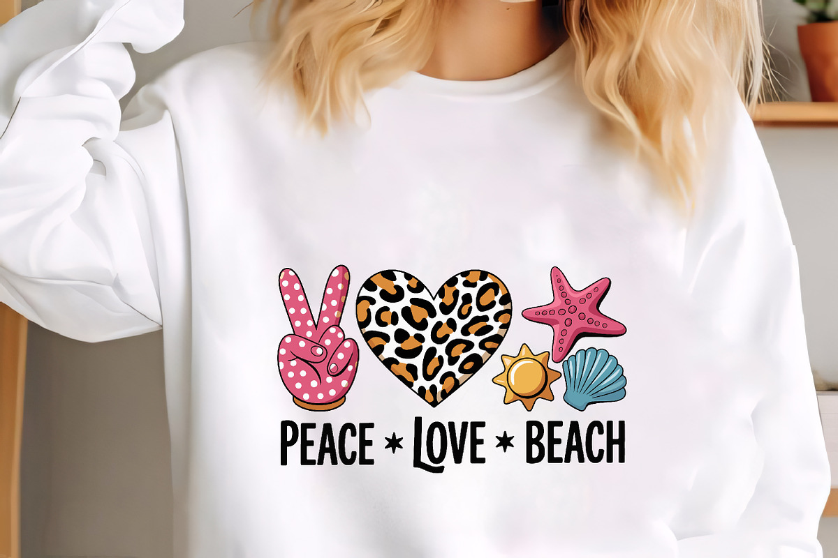 Peace love summer leopard sun starfi, an Illustration by CrexoraLab (Photo 2 of 4)