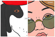France Cute and Sweet Illustrations, a Decorative Illustration by likorbut (Thumbnail 3 of 10)