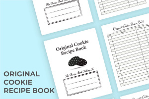 Cookie Recipe Log Book KDP Interior